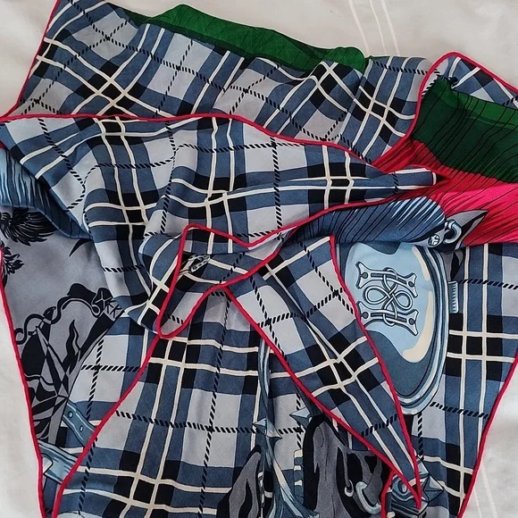 Hermès Cheval Punk Scarf/Losange Cashmere & Silk - Picture 13 of 14